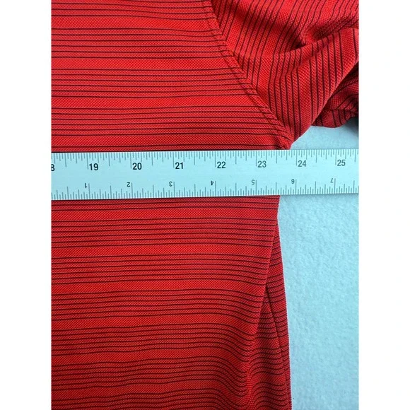 Nike Golf Dri-FIT Polo Short Sleeve Shirt‎ Striped Athletic Training XL - Picture 5 of 9